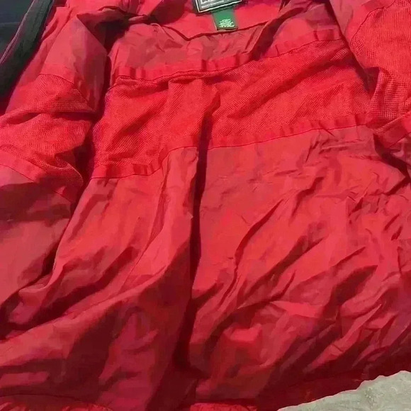 L.L. Bean 2 in 1 Wind/Water Resistance Shell and Zip Out Fleece Coat Men’s XXL - Picture 9 of 16